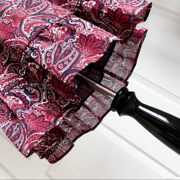 Paisley Ruffle Dress - Picture 4 of 8